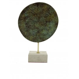 The Phaistos Disc  made of brass Museum Copy ARCHAIOLOGICAL MUSEUM OF HERAKLION - knossos shop